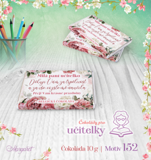 Belgické čokoládky 10 g (7 ks) | Motiv 152